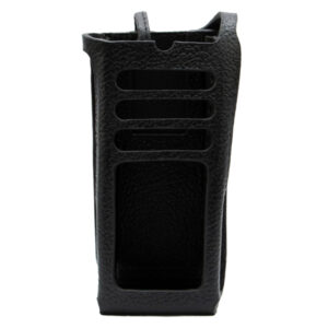 Motorola Hard Leather Carry Case with 3″ Swivel Belt Loop for R5 LKP